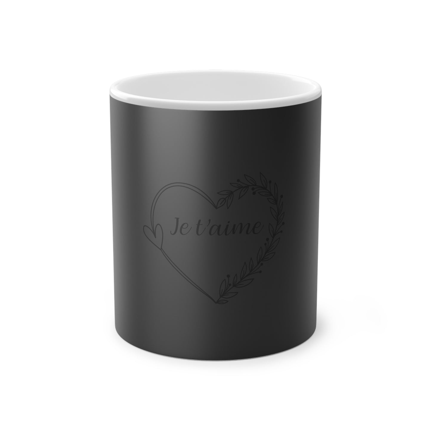 Tasse magique Je t'aime 11oz ou 15oz