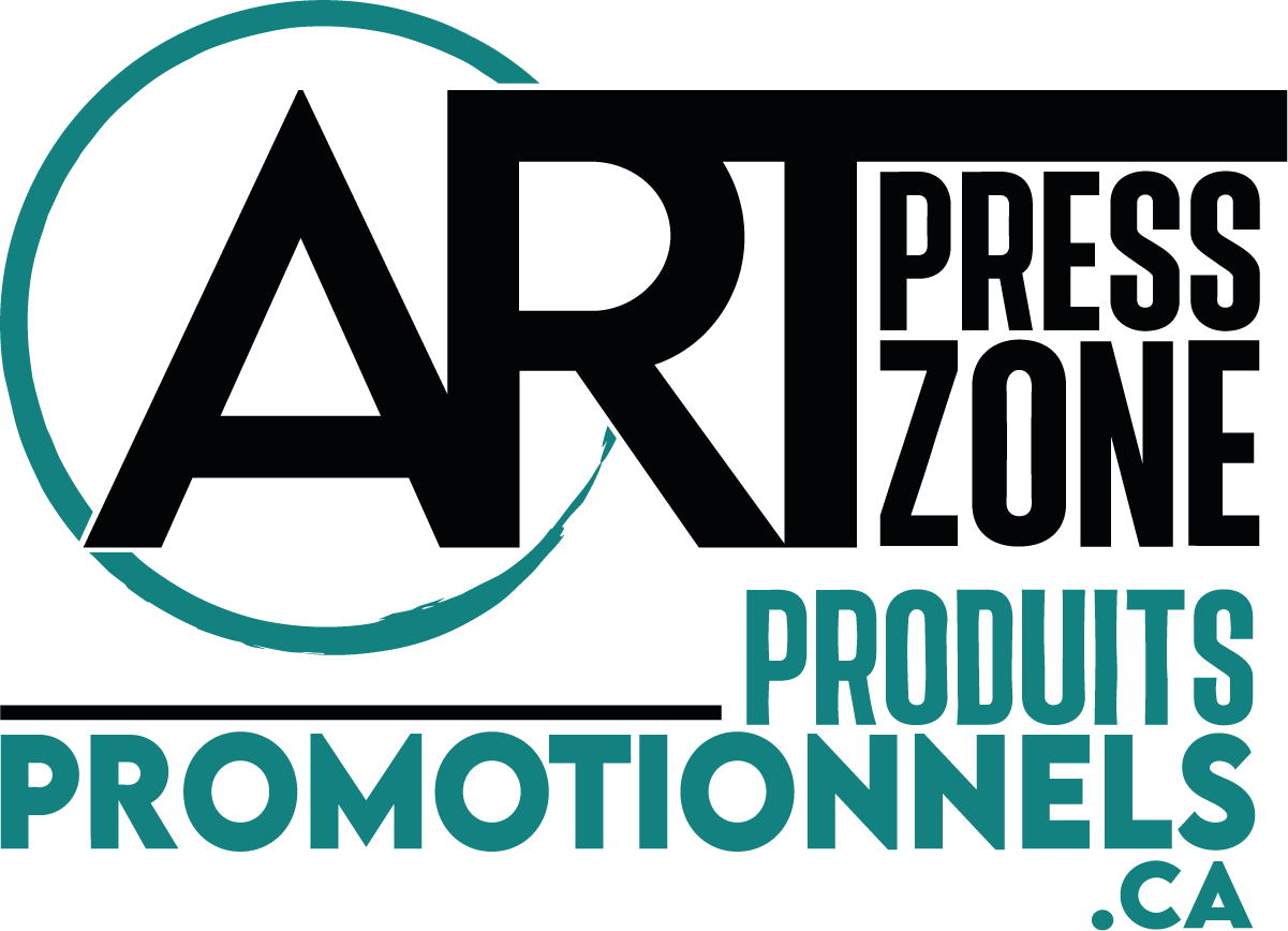 Logo Art Press Zone impression DTF et produits promotionnels à Montréal